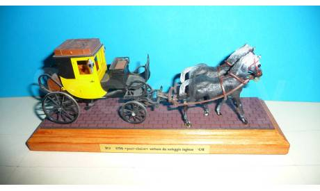 Brumm - Карета о16 post-chase 1790, масштабная модель, scale43