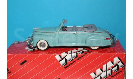 Western Models (WMS 109) 1/43, масштабная модель, Lincoln Continental (open), scale43