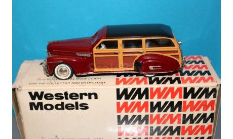 Western Models (WMS 96 - 1/43) - 1941 Buick Factory Estate Wagon, масштабная модель, scale43