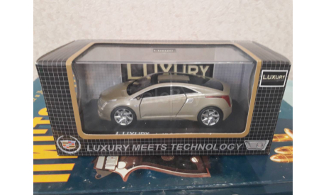 Cadillac Converj Concept Coupe - gold, масштабная модель, Luxury Diecast (USA), scale43