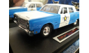 Plymouth Fury 1968 Chicago police, масштабная модель, hot pursuit car, 1:43, 1/43