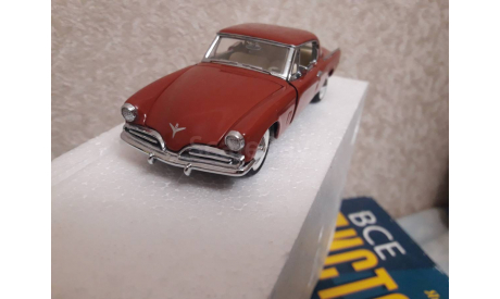 1953 Studebaker Commander - Rust Red Franklin Mint, масштабная модель, scale43