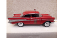 1957 Chevrolet Bel Air Sport Coupe- Fire Chief, масштабная модель, Franklin Mint, scale43