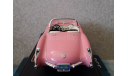 chevrolet corvette 1957 pink, масштабная модель, BBurago, scale24