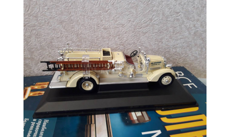 1938 Ahrens-Fox VC Fire Engine Boonton, N.J., масштабная модель, Yat Ming, scale43