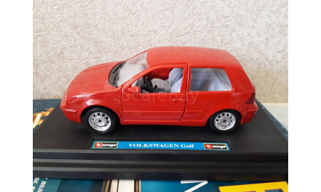 volkswagen golf r32, масштабная модель, BBurago, scale24