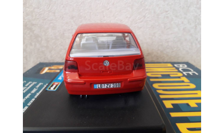 volkswagen golf r32, масштабная модель, BBurago, scale24