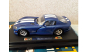 dodge viper gts coupe, масштабная модель, BBurago, scale24