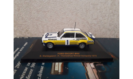 Ford Escort MK2 Winner Acropolis 1979 B. Waldegard-H. Thorzelius, масштабная модель, IXO, scale43