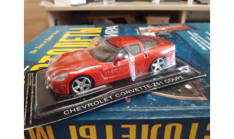 Chevrolet Corvette Z51 Coupe, журнальная серия Суперкары (DeAgostini), scale43
