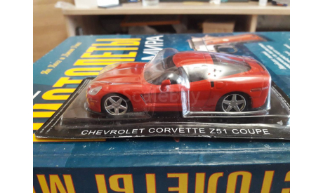 Chevrolet Corvette Z51 Coupe, журнальная серия Суперкары (DeAgostini), scale43