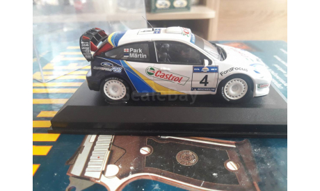 Ford focus RS WRC MK3 2003 Acropolis Rally (M.Martin/M.Park), масштабная модель, Altaya Rally, scale43