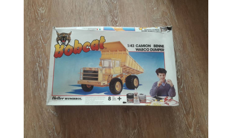 Bobcat camion benne wabco dumper, сборная модель автомобиля, Heller, scale43