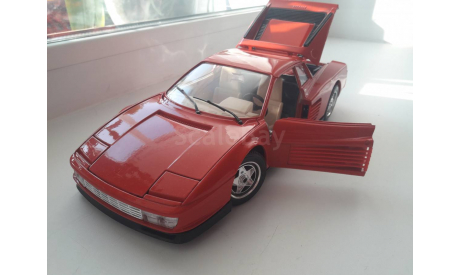 Ferrari Testarossa, масштабная модель, BBurago, scale18
