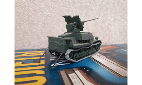 ЗИС-30 самоходная артиллерийская установка, масштабные модели бронетехники, Сергеев Д. Б., scale43