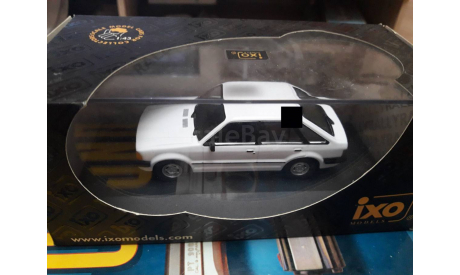 Ixo ford escort mk3 white 1982, масштабная модель, scale43