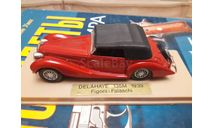 Solido Delahaye 135 M 1939 Figoni-Falaschi red, масштабная модель, scale43