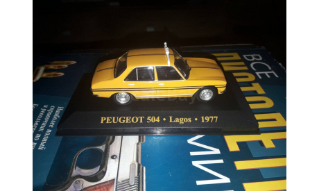 Peugeot 504 Lagos, масштабная модель, IXO, scale43