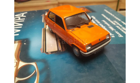 renault 5 orange 1974, масштабная модель, Norev/DeAgostini, scale43