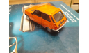 renault 5 orange 1974, масштабная модель, Norev/DeAgostini, scale43