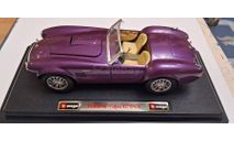 Bburago Ford ac cobra 427 (1965), масштабная модель, scale24