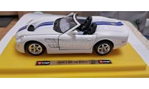 Shelby series 1 1998, масштабная модель, BBurago, scale24
