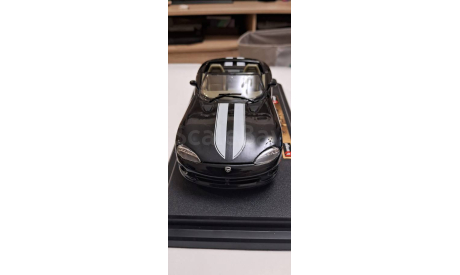 Dodge viper rt 10, масштабная модель, BBurago, scale24