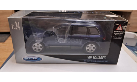 Volkswagen touareg (2002), масштабная модель, Welly, scale24