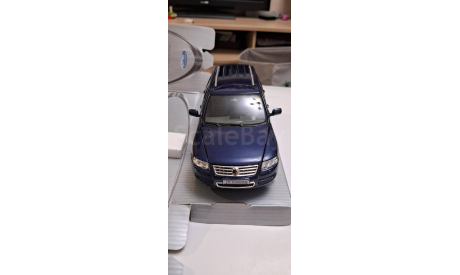 Volkswagen touareg (2002), масштабная модель, Welly, scale24