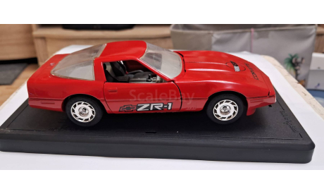Chevrolet corvette zr1 (1987), масштабная модель, Majorette, scale24