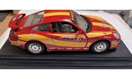 Porsche 911 gt3 cup (1993), масштабная модель, BBurago, scale24