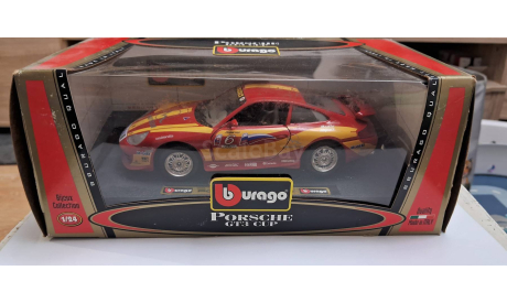 Porsche 911 gt3 cup (1993), масштабная модель, BBurago, scale24