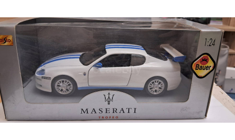 Maserati Coupe gt 4200 (2001), масштабная модель, Maisto-Swarovski, scale24