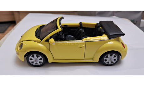 Volkswagen New Beetle (1997), масштабная модель, Welly, scale24