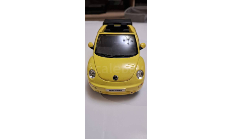 Volkswagen New Beetle (1997), масштабная модель, Welly, scale24