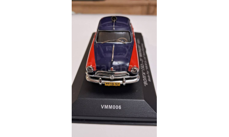 Горький 21 Волга Милиция 1959, масштабная модель, ГАЗ, VMM/VVM, scale43