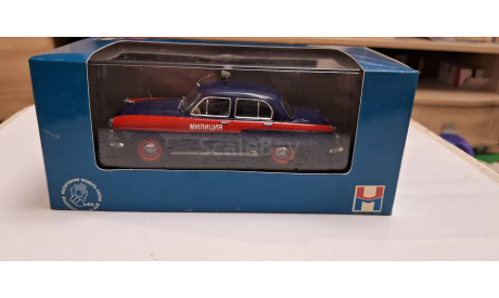 Горький 21 Волга Милиция 1959, масштабная модель, ГАЗ, VMM/VVM, scale43