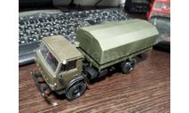 КамАЗ-4326 бортовой с тентом 4х4 - Элекон, масштабная модель, scale43