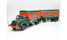 Henschel HS140 – фургон JAGERMEISTER с прицепом – Minichamps, масштабная модель, scale43