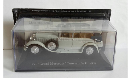 Mercedes Benz 770 Cabriolet F 1932 1:43, масштабная модель, scale43, Mercedes-Benz