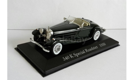 Mercedes Benz 540 K Special Roadster 1936 1:43 IXO Altaya, масштабная модель, scale43, Mercedes-Benz