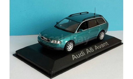 Audi A6 C5 Avant 2002 1:43 Minichamps, масштабная модель, scale43