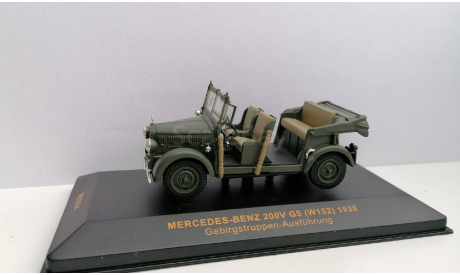 Mercedes Benz 200V G5 W152 1938 1:43 IXO Museum, масштабная модель, scale43, Mercedes-Benz