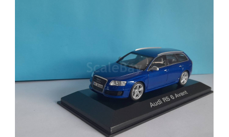 Audi RS 6 C6 Avant 2007 1:43 Minichamps, масштабная модель, scale43