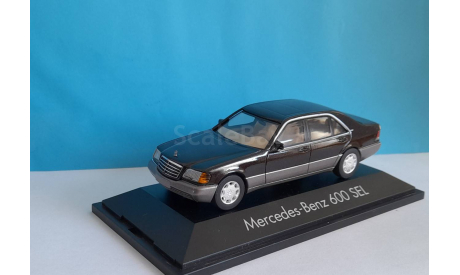 Mercedes Benz 600 SEL V12 Limousine 1:43 Herpa, масштабная модель, scale43, Mercedes-Benz