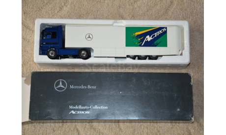 Mercedes - Benz 1857 Actros тягач фура 1:43 NZG, масштабная модель, scale43, Mercedes-Benz