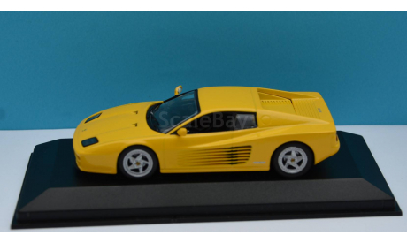 Ferrari 512 M 1994 Testarossa 1:43 MINICHAMPS, масштабная модель, scale43