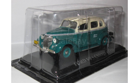 Ford V8 Такси Чикаго 1936 г 1:43 ixo/altaya, масштабная модель, scale43