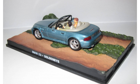 BMW Z3 1:43 007 James Bond, журнальная серия The James Bond Car Collection (Автомобили Джеймса Бонда), scale43