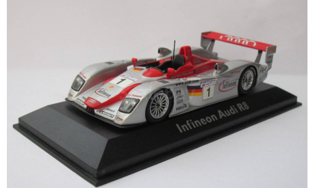 Audi R8 Le Mans №1 1:43 Minichamps, масштабная модель, scale43